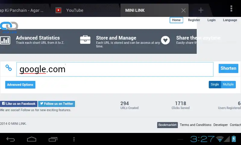 Play URL Shortner | Minilink.in